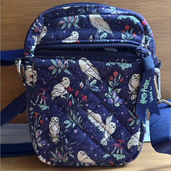 Vera Bradley Forbidden Forest Hedwig Quilted Crossbody Mini Bag - Picture 6 of 8
